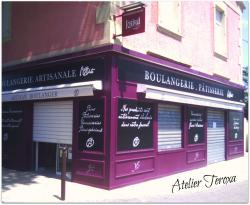 Enseigne boulangerie arto